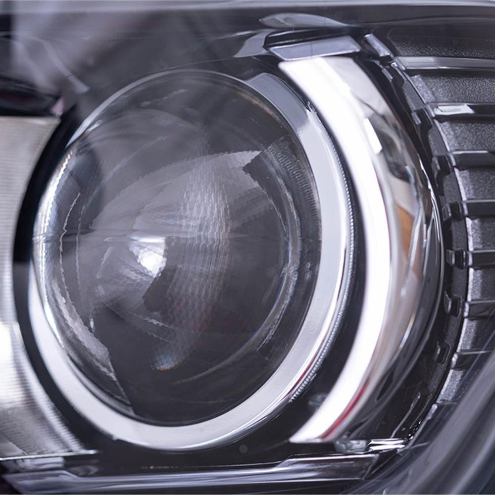 Brock Aftermarket Replacement Driver Left Passenger Right Halogen Combination Headlight Assembly Set Compatible With 2016-2018 Chevy Camaro