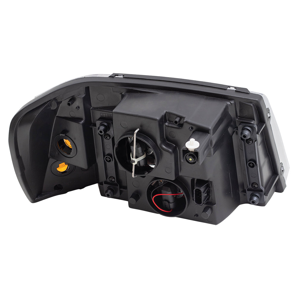 Brock Replacement Driver Headlight Compatible with 2002-2009 Envoy 15866071