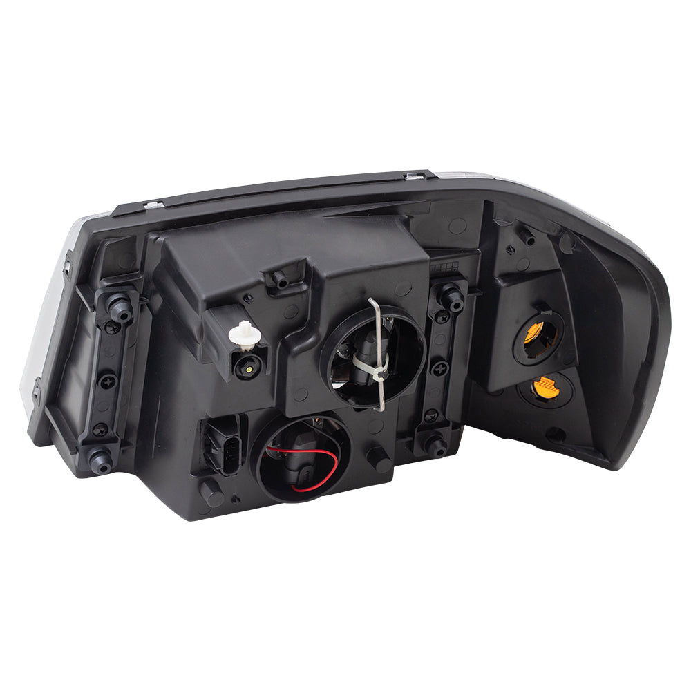 Brock Replacement Passenger Headlight Compatible with 2002-2009 Envoy 15866070