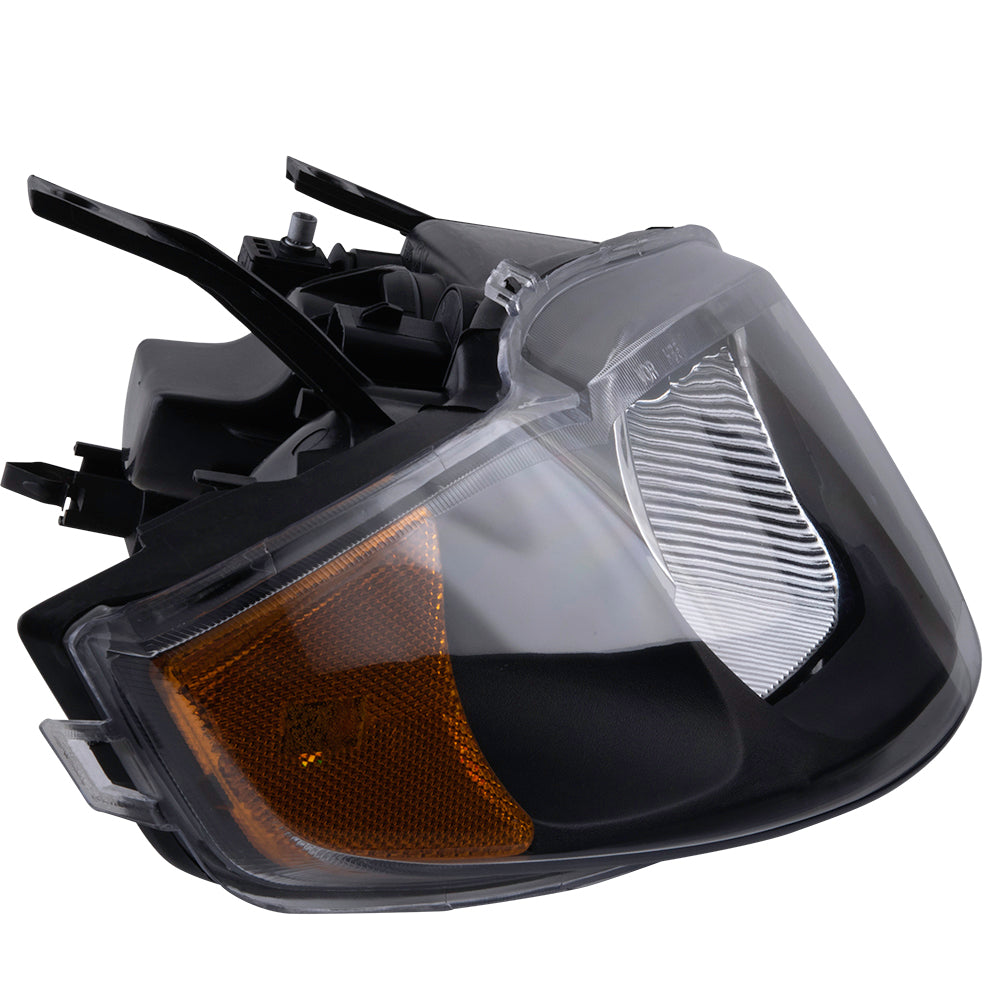 Brock Replacement Passenger Headlight Compatible with 2003 2004 2005 Cavalier 22707273