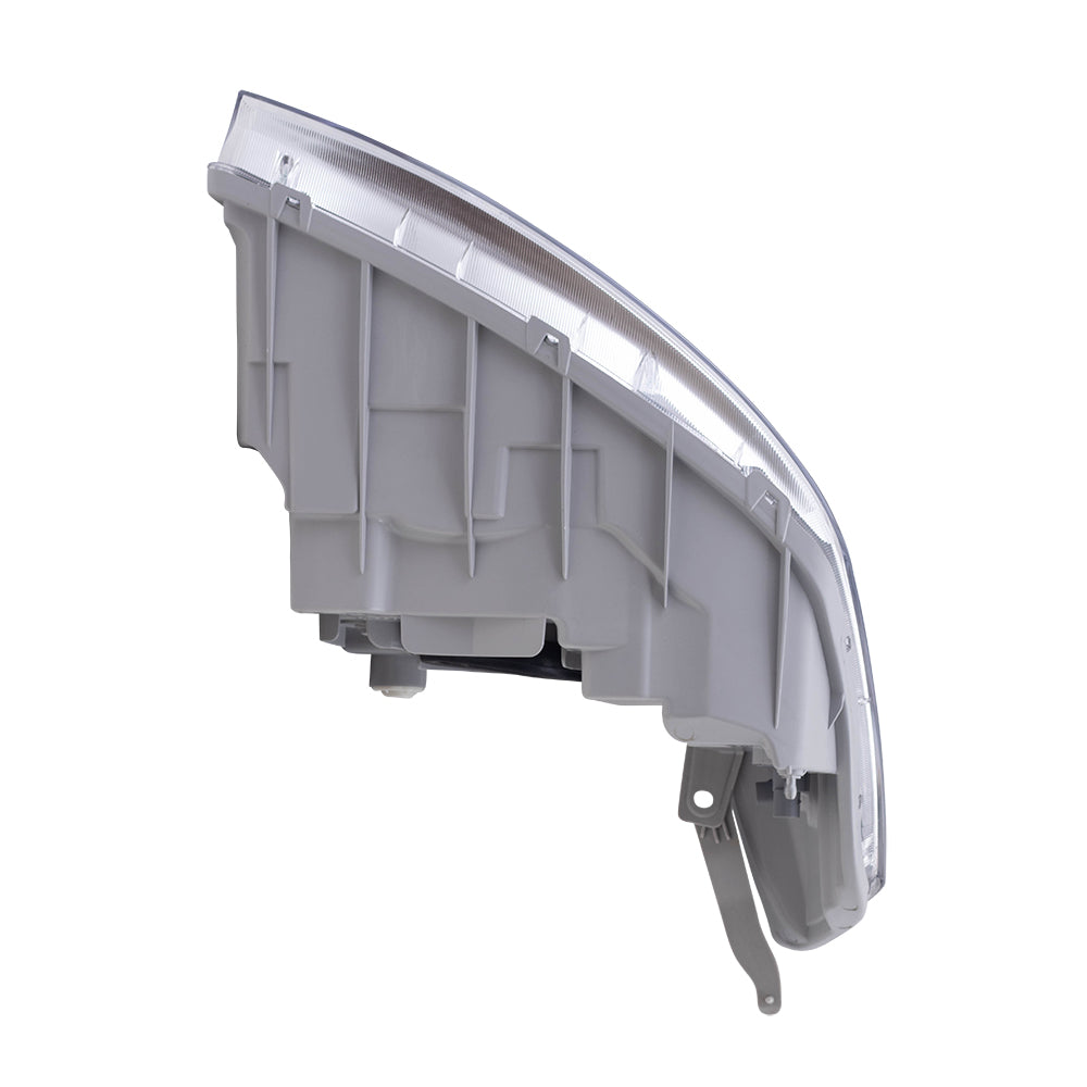 Brock Replacement Driver Halogen Headlight Compatible with 2010 2011 Aveo5