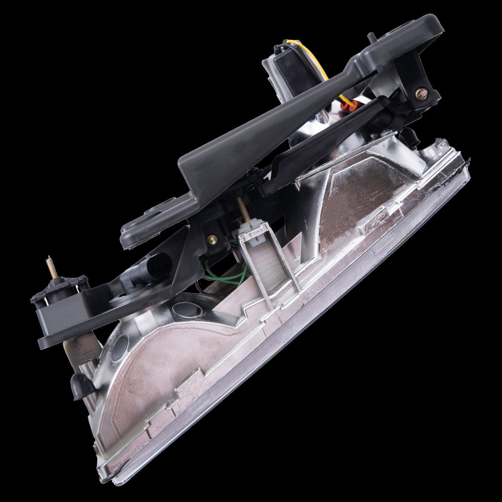 Brock Aftermarket Replacement Front Driver Left Passenger Right 8 Piece Composite Type Performance Light Set Compatible with 1994-2002 GMC C/K Pickup