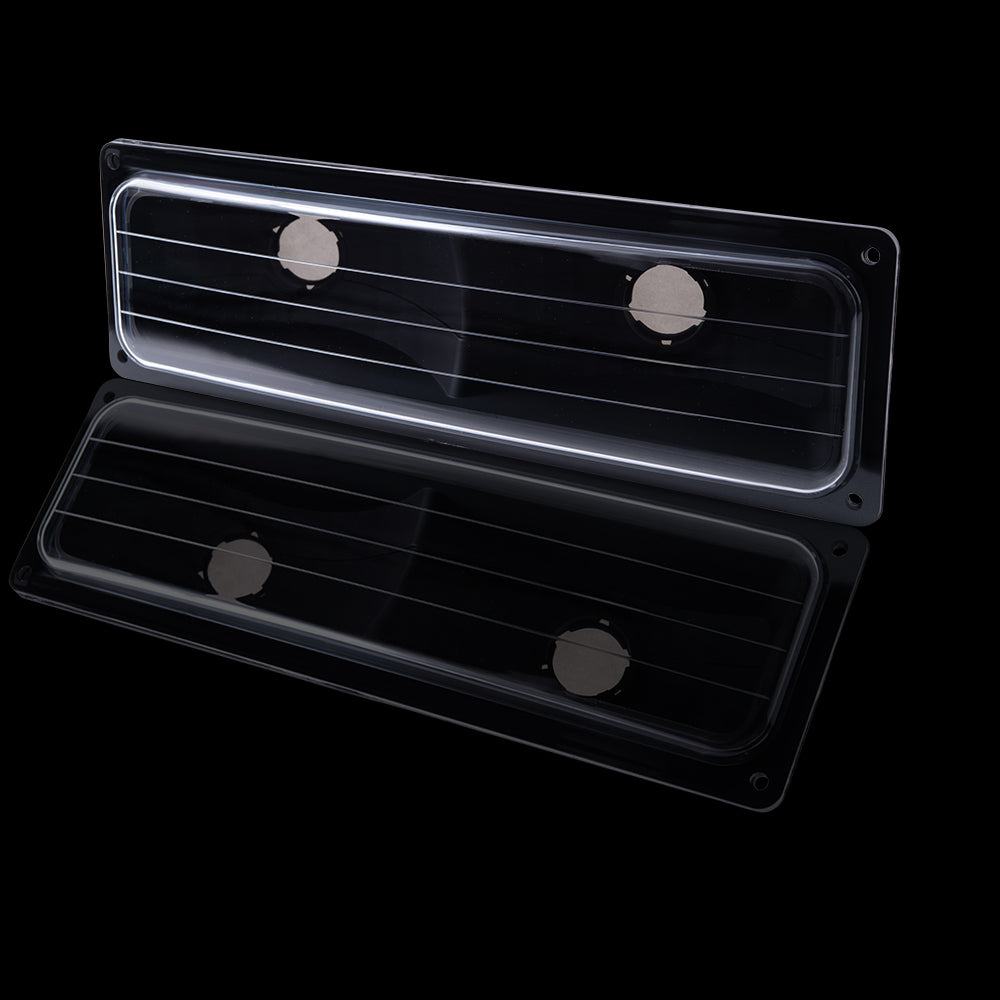 Brock Aftermarket Replacement Front Driver Left Passenger Right 8 Piece Composite Type Performance Light Set Black Compatible with 1994-2002 Chevy C/K Pickup