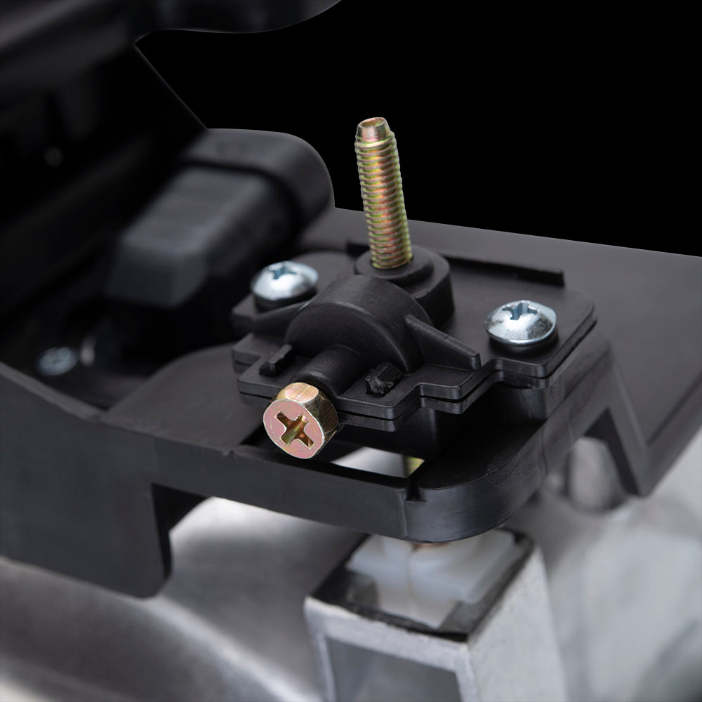 Brock Aftermarket Replacement Front Driver Left Passenger Right 8 Piece Composite Type Performance Light Set Black Bezel Compatible with 1994-2002 Chevy C/K Pickup