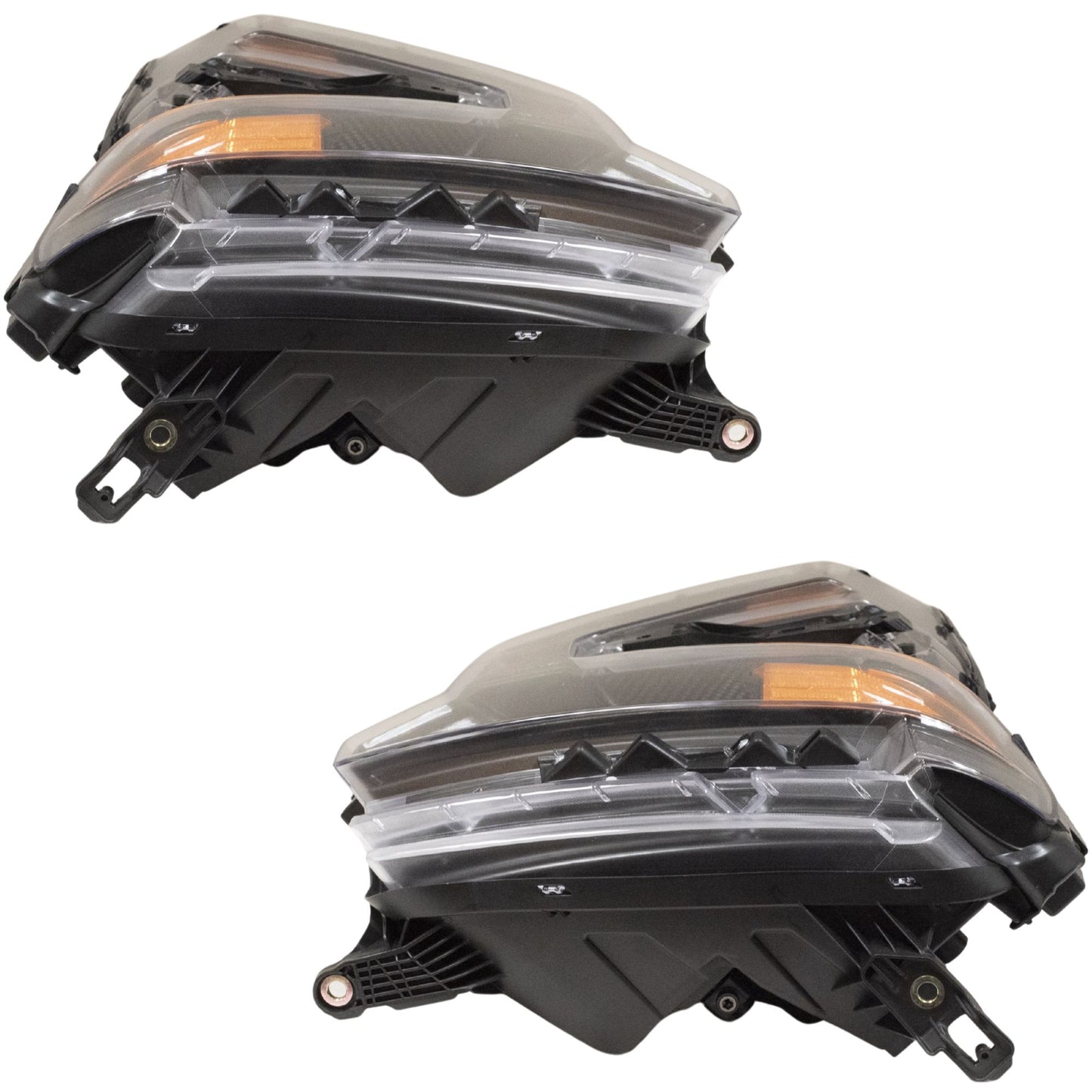 Halogen Combination Headlight Assembly 2 Piece Set Driver Side Left Passenger Side Right For 2022-2026 Chevrolet Silverado 1500