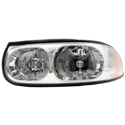Headlight fits 2000-2005 Buick LeSabre Limited Driver Headlamp Fluted High Beam