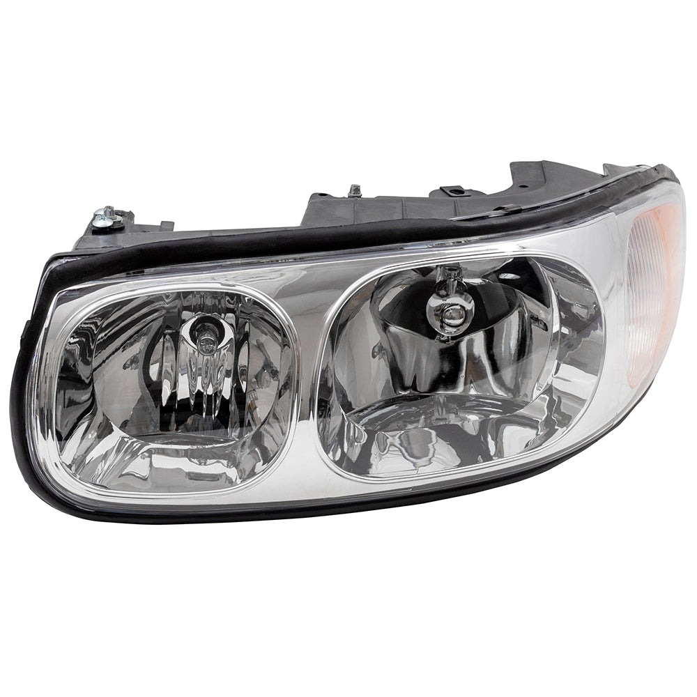 Headlight fits 2000-2005 Buick LeSabre Limited Driver Headlamp Fluted High Beam