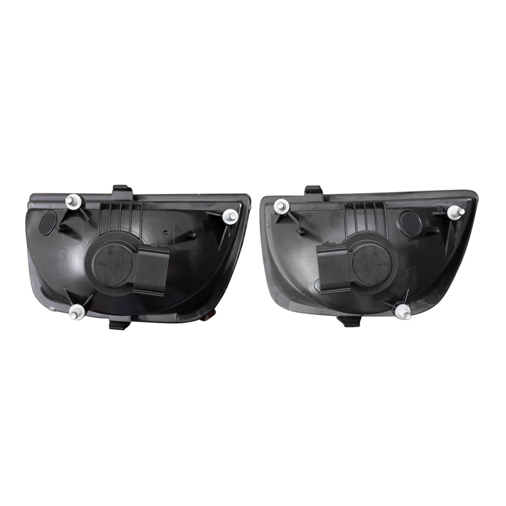 Brock Replacement 4 Pc Set Inner and Outer Tail Lights Compatible with 2010-2013 Camaro with RS Package 92244323 92244324 92244325 92244326