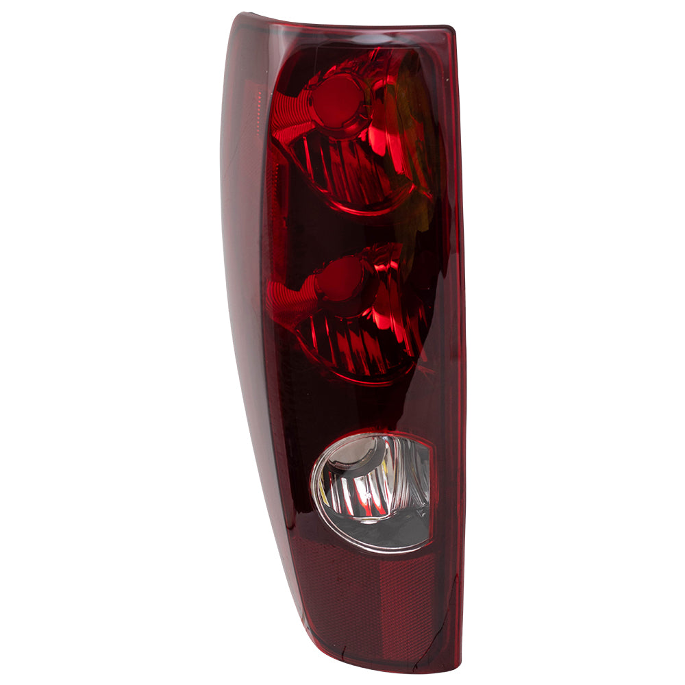 Brock Aftermarket Replacement Driver Left Passenger Right Tail Light Unit Set Compatible With 2004-2012 Chevy Colorado