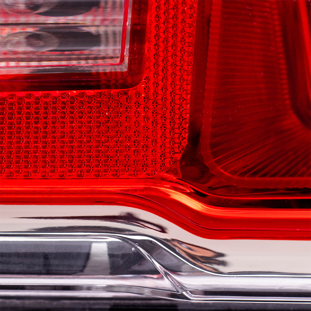 Brock Replacement Driver and Passenger Halogen Tail Lights Compatible with 2014-2015 Camaro 23256981 23489170