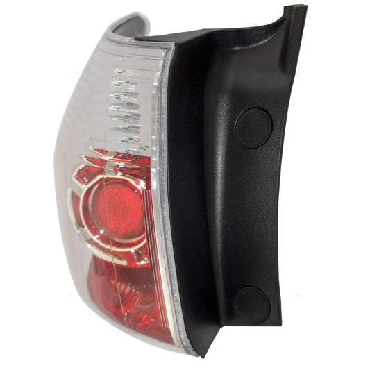 Brock Replacement Driver Tail Light Rear Quarter Panel Mounted Lamp Assembly Compatible with 07-12 Acadia 20912757 2800216