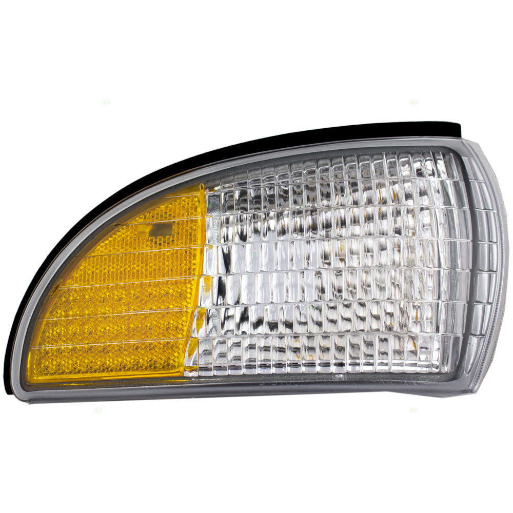Brock Replacement Passenger Signal Side Marker Light Compatible with 1991-1996 Roadmaster Caprice 5976558