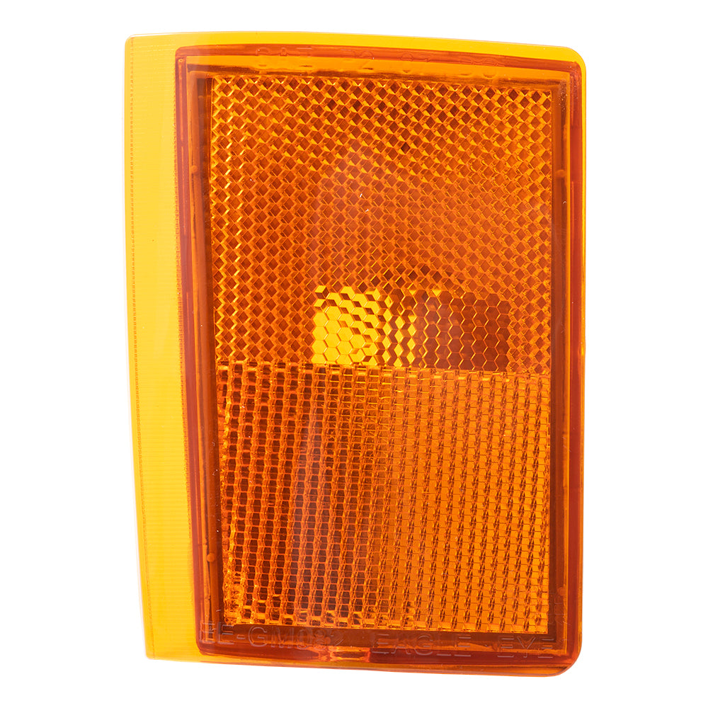 1988-1993 Chevrolet C/K Pickup Without Single Sealed Beam Headlights Side Marker Light Units 4 Piece Set Upper=Lower LH+RH LH Without Single Sealed Beam Headlights 1992-1993 Chevrolet Blazer 1992-1993 Chevrolet Suburban