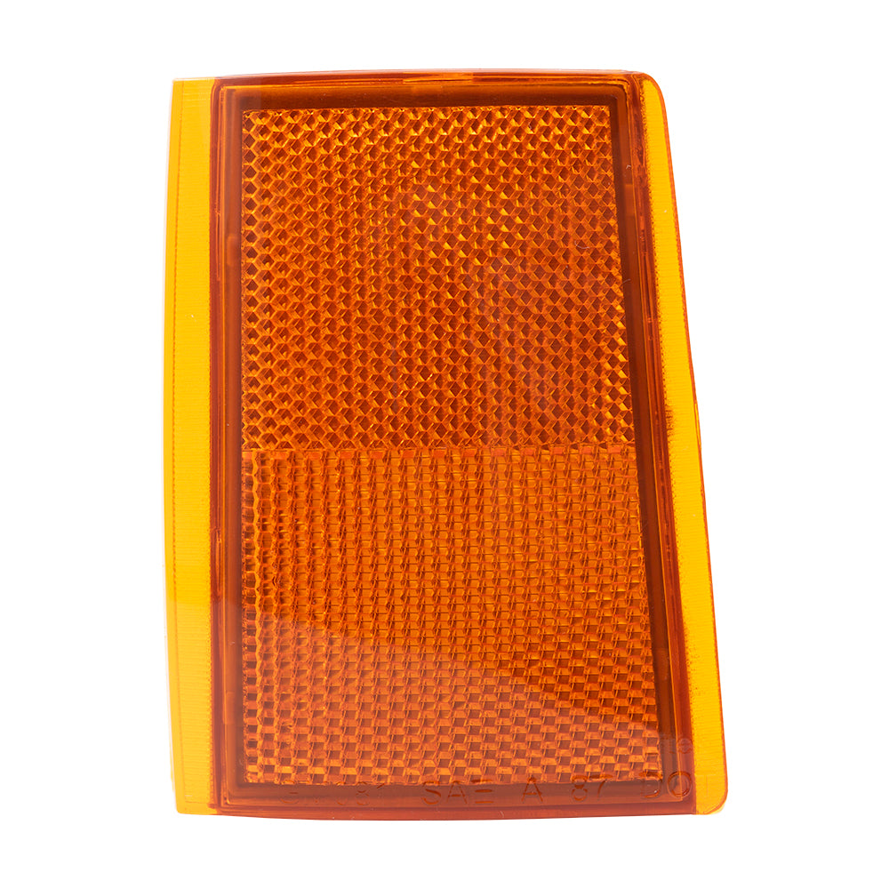 1988-1993 Chevrolet C/K Pickup Without Single Sealed Beam Headlights Side Marker Light Units 4 Piece Set Upper=Lower LH+RH LH Without Single Sealed Beam Headlights 1992-1993 Chevrolet Blazer 1992-1993 Chevrolet Suburban