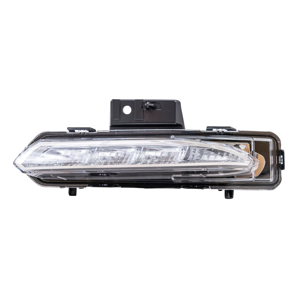 Brock Replacement Driver Side LED Park Light Unit Compatible with 2013-2017 Buick Enclave