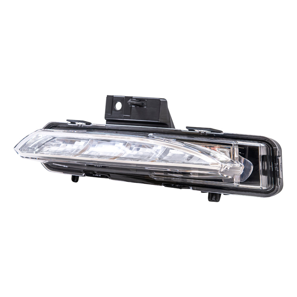 Brock Replacement Driver Side LED Park Light Unit Compatible with 2013-2017 Buick Enclave