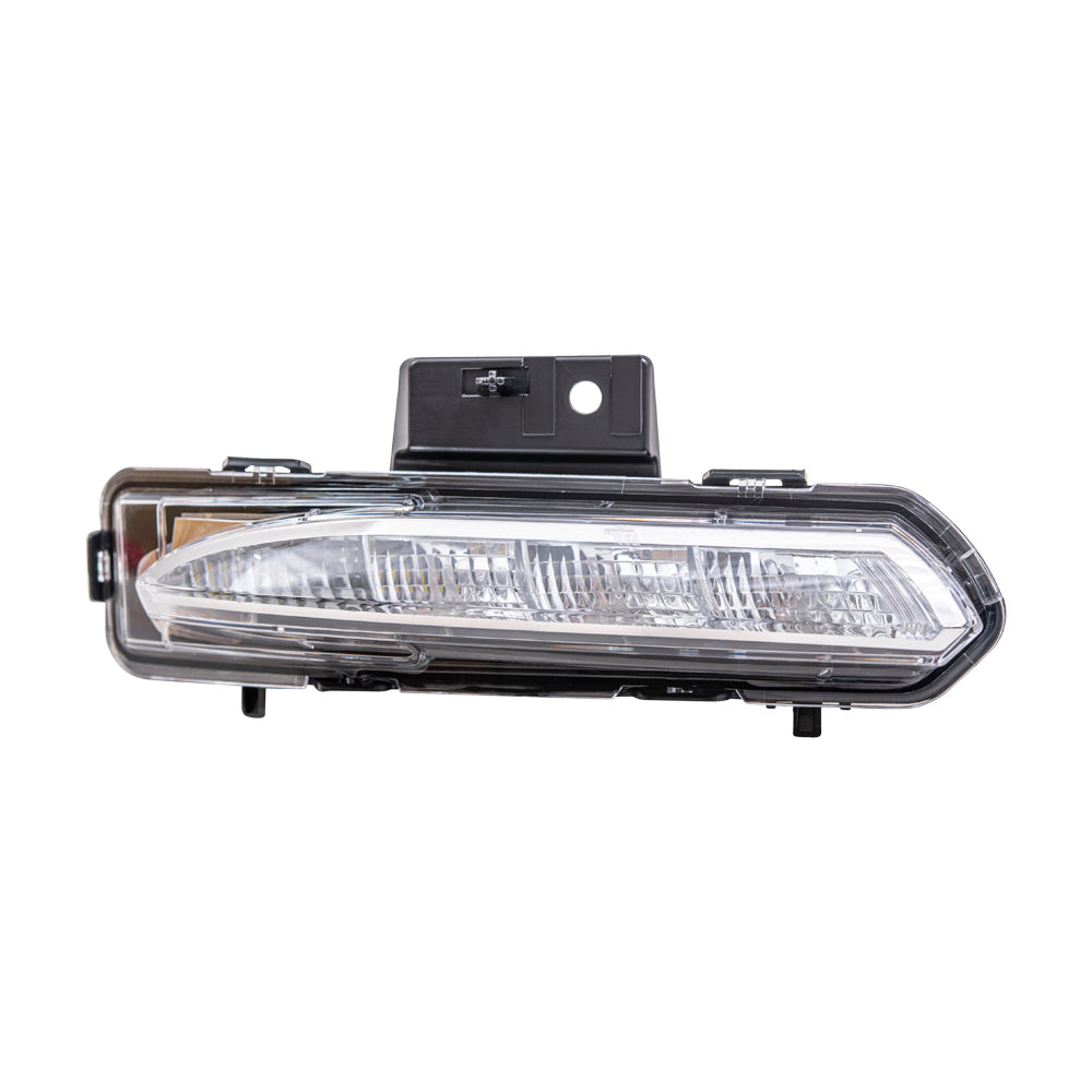 Brock Replacement Passenger Side LED Park Light Unit Compatible with 2013-2017 Enclave