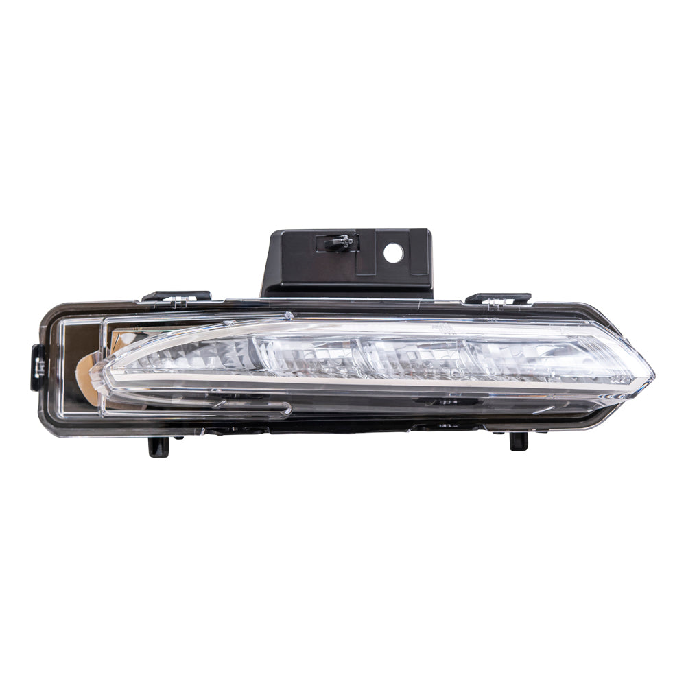 Brock Replacement Passenger Side LED Park Light Unit Compatible with 2013-2017 Enclave