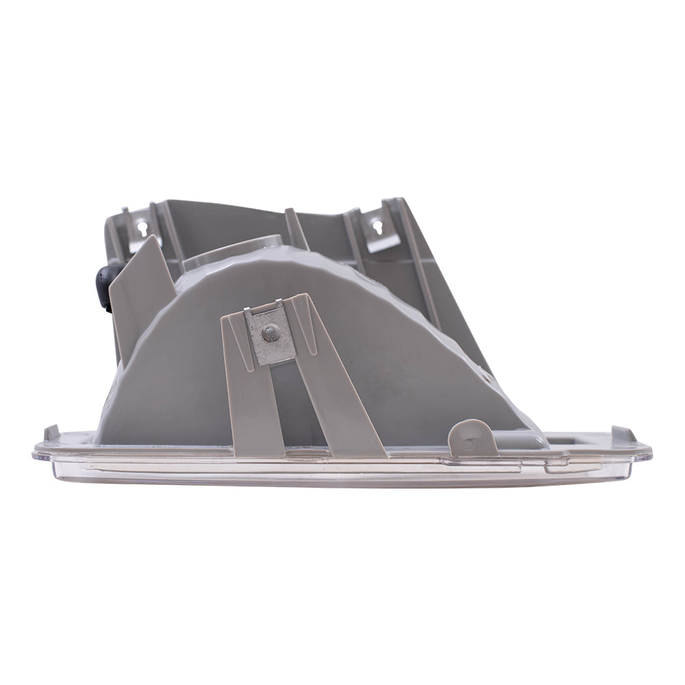 Brock Replacement Driver Side Park/Signal Light Unit Compatible with 1995-1997 Blazer 94-97 S10 95-97 Jimmy 94-97 Sonoma 96-97 Bravada 5977835