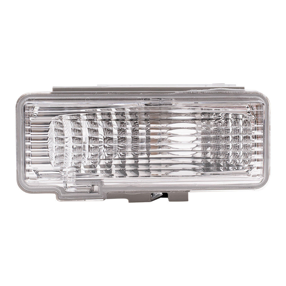 Brock Replacement Driver Side Park/Signal Light Unit Compatible with 1995-1997 Blazer 94-97 S10 95-97 Jimmy 94-97 Sonoma 96-97 Bravada 5977835
