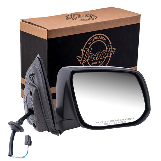 Power Door Mirror Paint To Match Black Without Heat Passenger Right for 2018-2022 Chevrolet Colorado 2017-2018 GMC Canyon