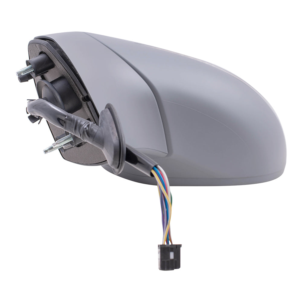 Brock Replacement Driver Power Side Door Mirror Heated with Signal Memory Blind Spot Detection Compatible with 2016-2020 Envision