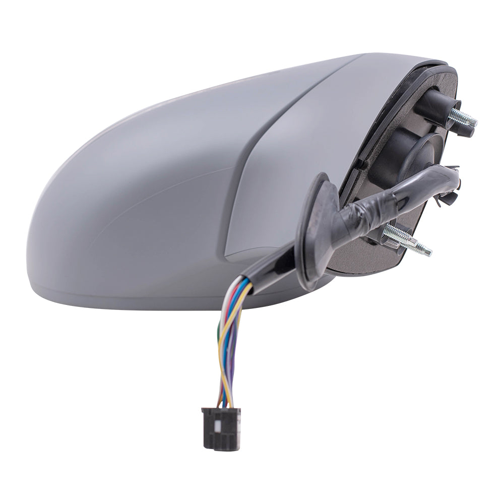 Brock Replacement Passenger Power Side Door Mirror Heated with Signal Memory Blind Spot Detection Compatible with 2016-2020 Envision