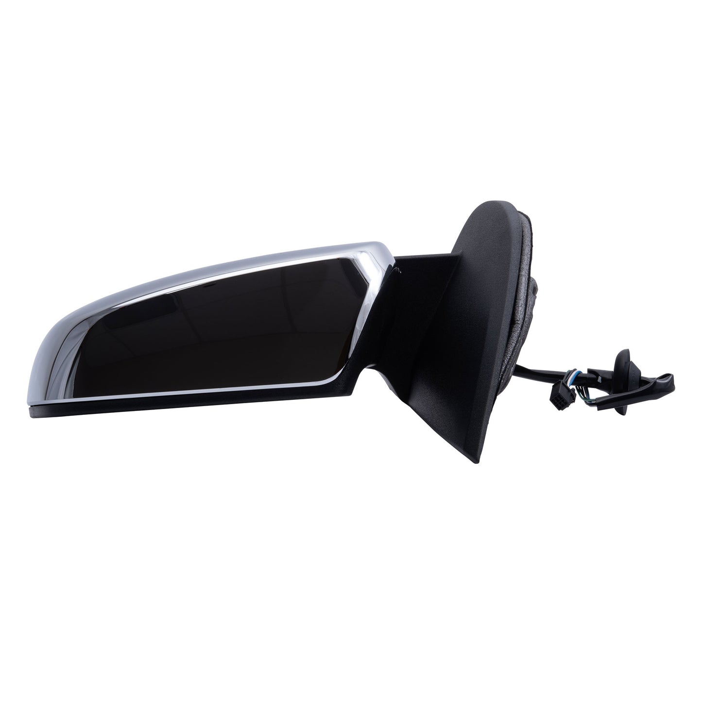 Power Door Mirror Chrome Cover With Heat Driver Left For 2017-2022 Chevrolet Colorado 2017-2022 GMC Canyon
