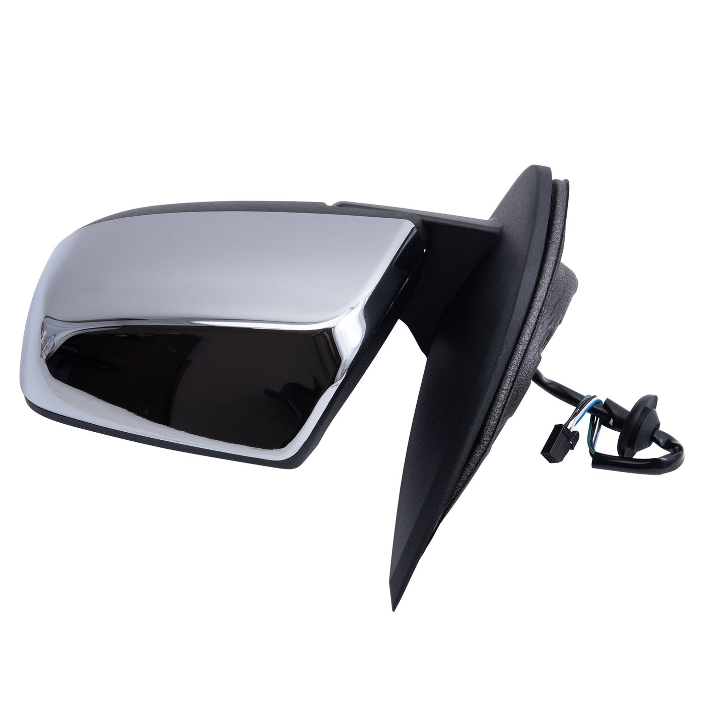 Power Door Mirror Chrome Cover With Heat Driver Left For 2017-2022 Chevrolet Colorado 2017-2022 GMC Canyon