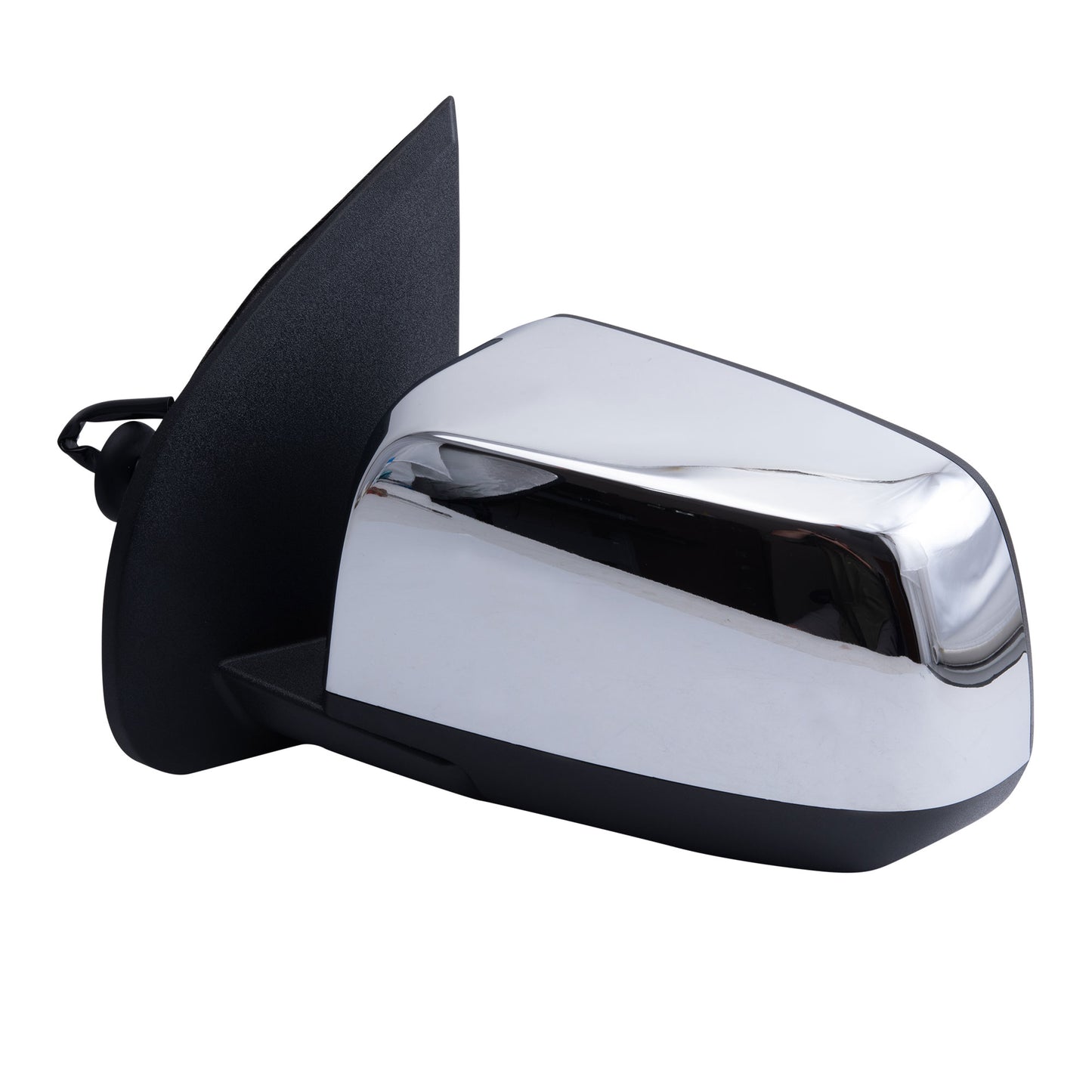 Power Door Mirror Chrome Cover With Heat Driver Left For 2017-2022 Chevrolet Colorado 2017-2022 GMC Canyon