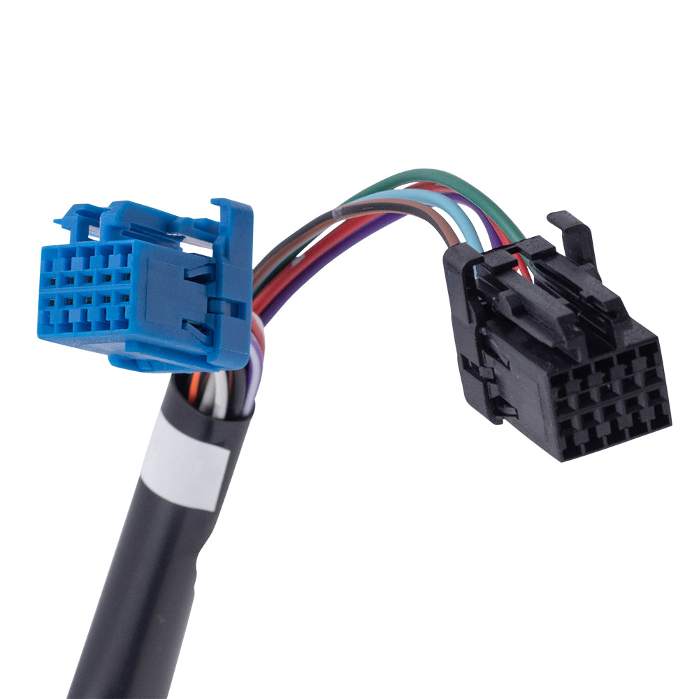 Brock Aftermarket Replacement Passenger Right Power Mirror Paint to Match Black Cap with Heat-Memory-Signal On Glass-Power Fold without Puddle Light-Auto Dim Compatible with 2003-2006 Chevy Avalanche