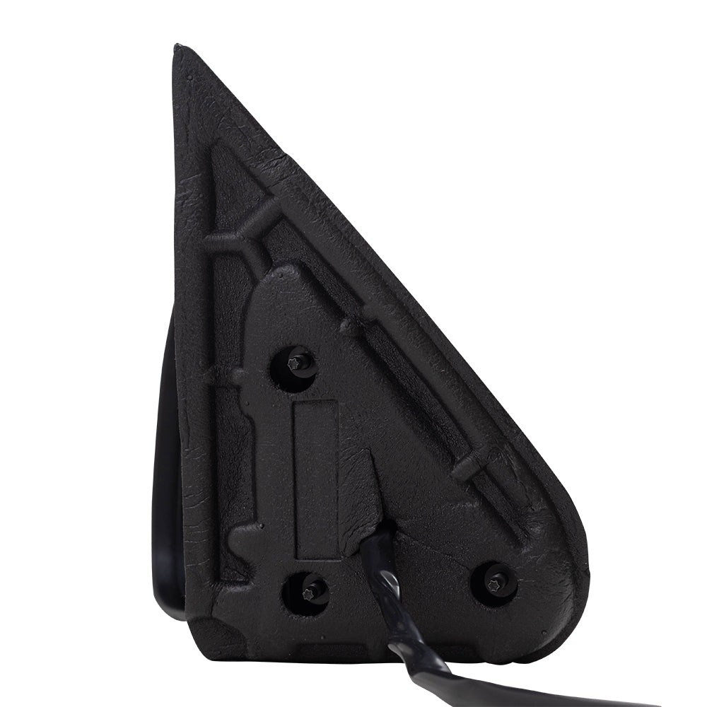 Brock Aftermarket Replacement Driver Left Power Mirror Paint to Match Black Cap with Heat-Signal on Glass-Manual Folding without Memory-Puddle Light-Auto Dim Compatible with 2003-2006 Chevy Avalanche