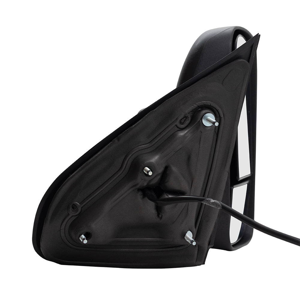 Brock Replacement Set Towing Telescopic Power Mirrors Heated Textured Compatible with 2014-2017 Silverado Sierra Pickup Truck