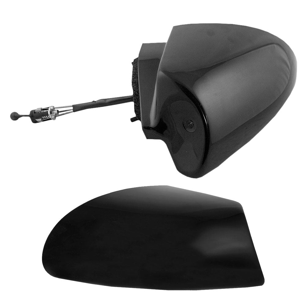 Brock Replacement Driver and Passenger Manual Side Door Mirrors Compatible with 1993-2002 Camaro 10279332 10279331