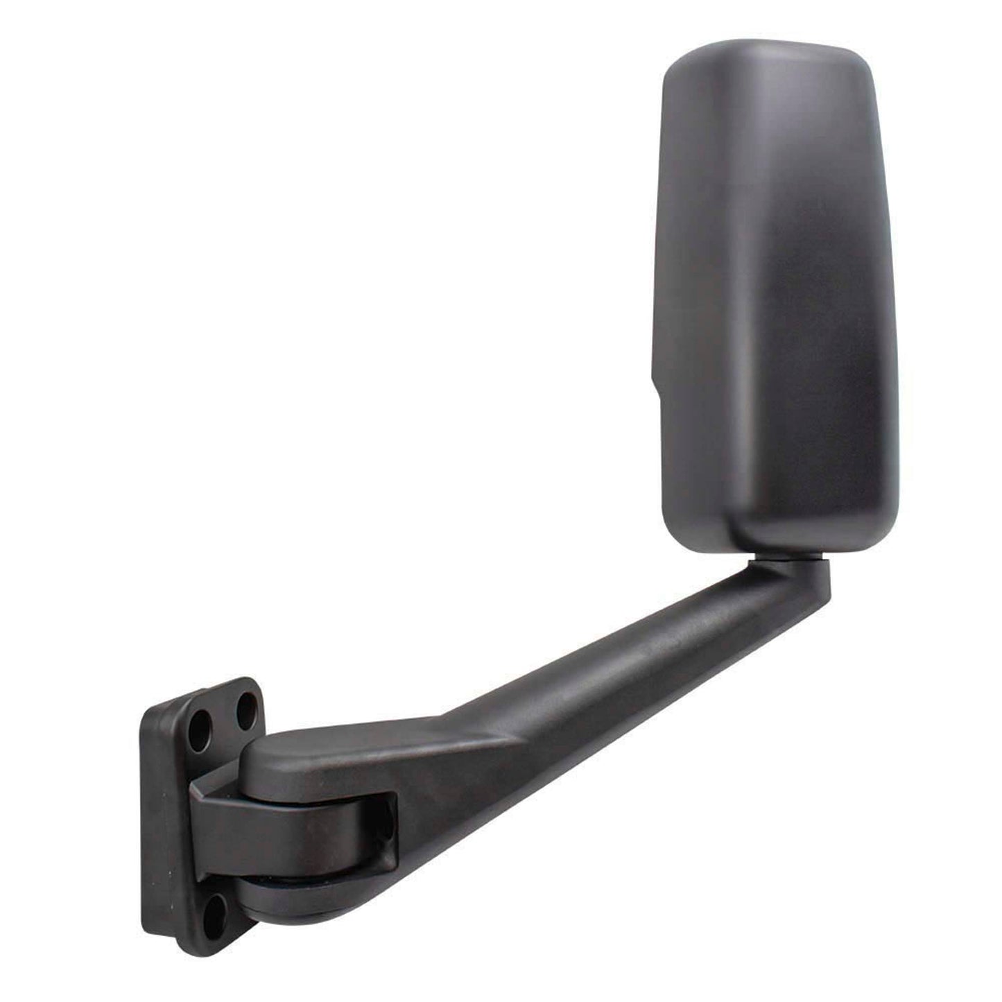 Manual Door Mirror Textured Black With Heat Without Marker Light Driver Side Left For 2003-2009 Chevrolet Kodiak 2003-2009 GMC TopKick