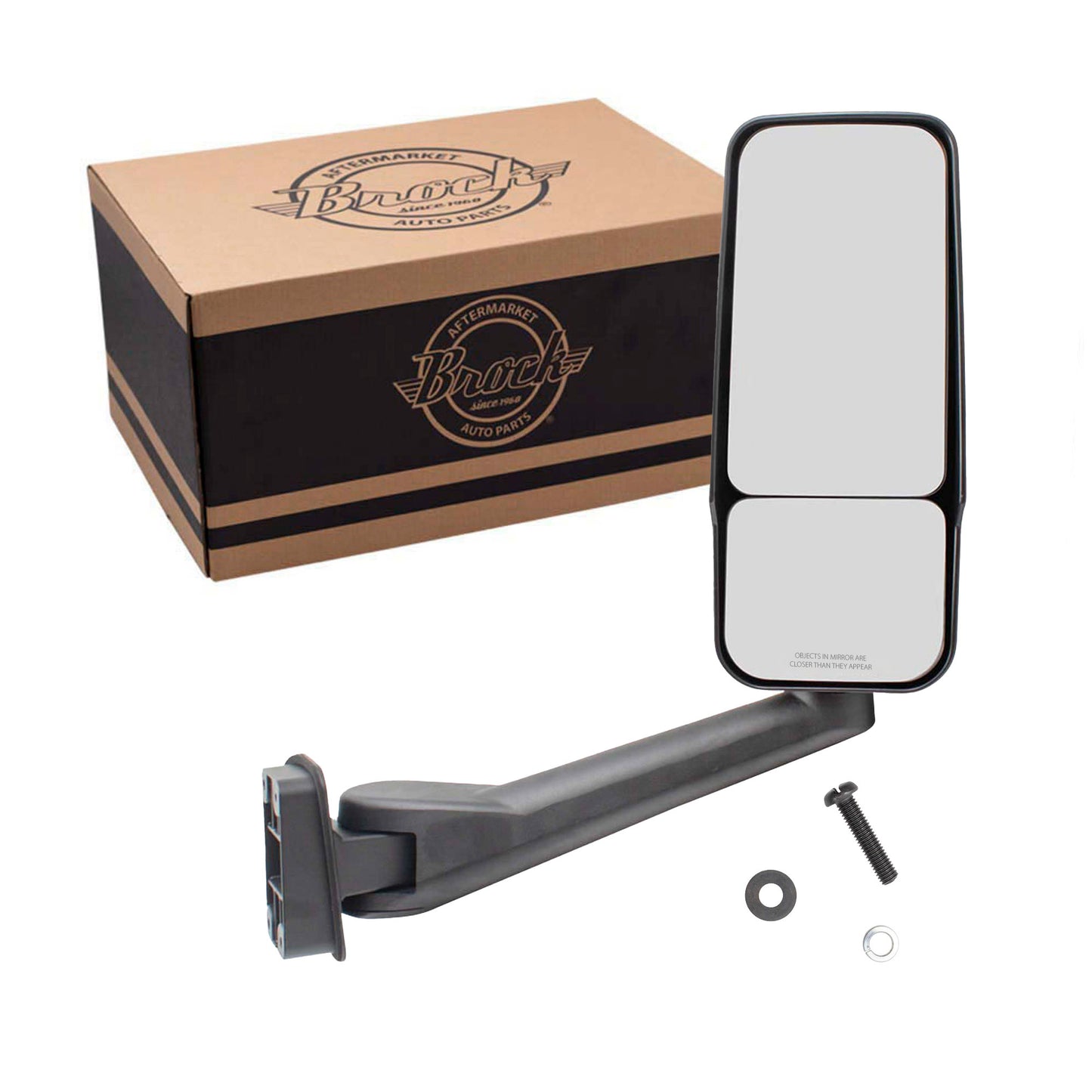 Manual Door Mirror Textured Black Without Heat-Marker Light Driver Side Left Passenger Side Right For 2003-2009 Chevrolet Kodiak 2003-2009 GMC TopKick