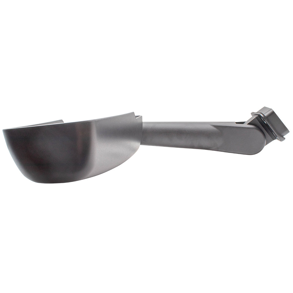 Manual Door Mirror Textured Black With Heat Without Marker Light Driver Side Left For 2003-2009 Chevrolet Kodiak 2003-2009 GMC TopKick