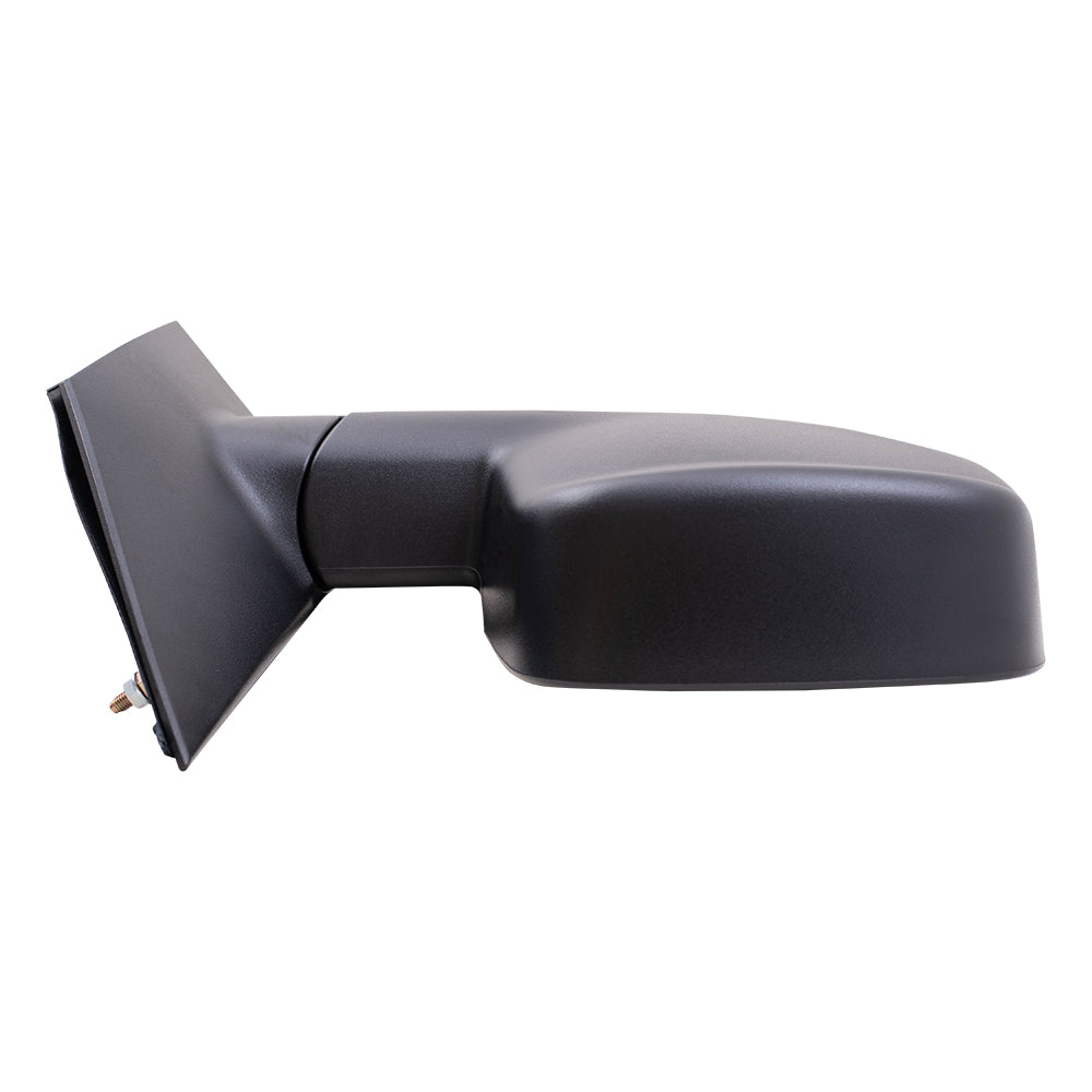 Brock Replacement Passenger Manual Side Door Mirror Textured Compatible with 2003-2007 Express Savana Van 15937996