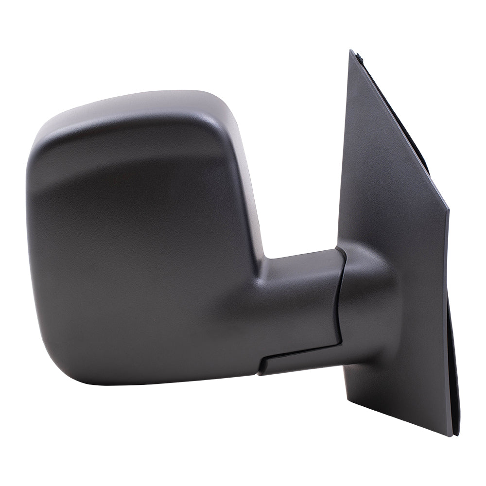 Brock Replacement Passenger Manual Side Door Mirror Textured Compatible with 2003-2007 Express Savana Van 15937996