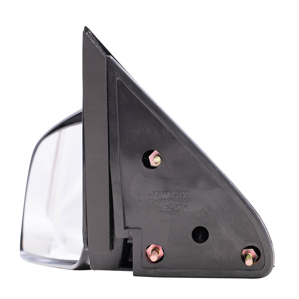 Brock Replacement Driver Manual Side Door Mirror Type with Plastic Base Compatible with 1988-1999 C/K Pickup Truck 15764759