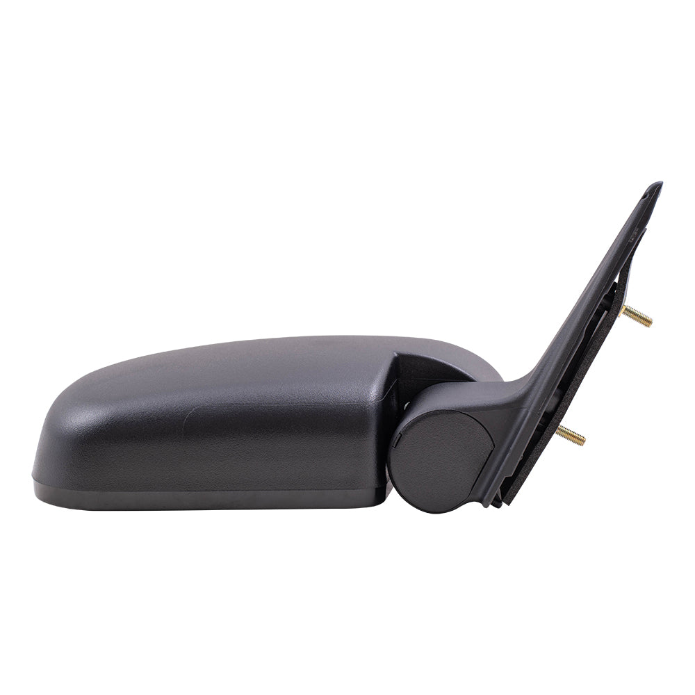 Brock Replacement Passenger Manual Side Door Mirror Textured Compatible with Blazer Hombre Jimmy S10 Pickup Truck Sonoma