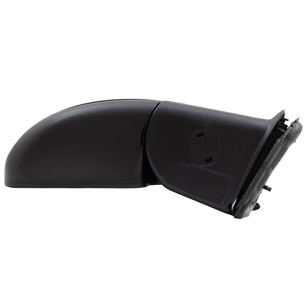 Brock Replacement Driver and Passenger Manual Side Door Mirrors with Textured Caps Compatible with 99-06 Silverado New Body Style Pickup Truck