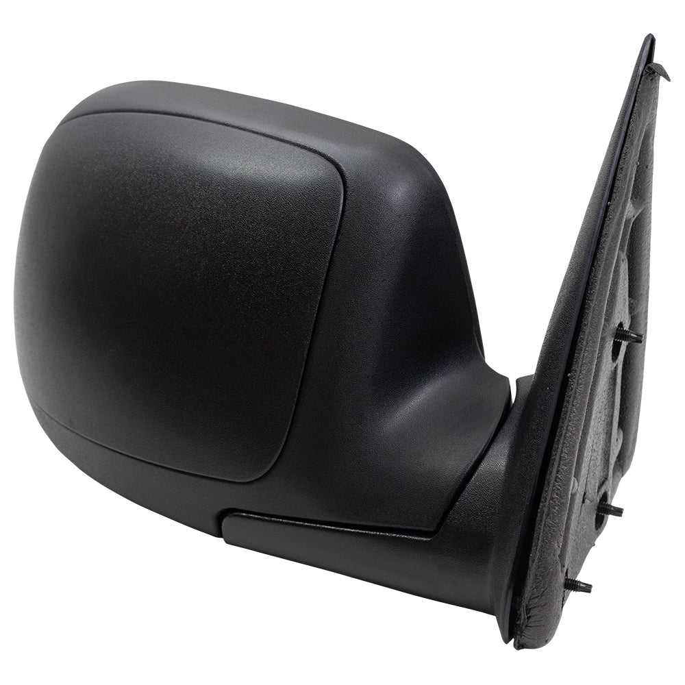 Brock Replacement Driver and Passenger Manual Side Door Mirrors with Textured Caps Compatible with 99-06 Silverado New Body Style Pickup Truck