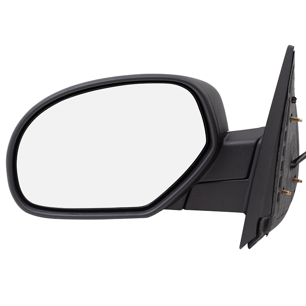 Replacement Driver Power Side Door Mirror Textured Compatible with 07-14 Silverado Sierra Pickup Truck Tahoe Yukon & XL Escalade