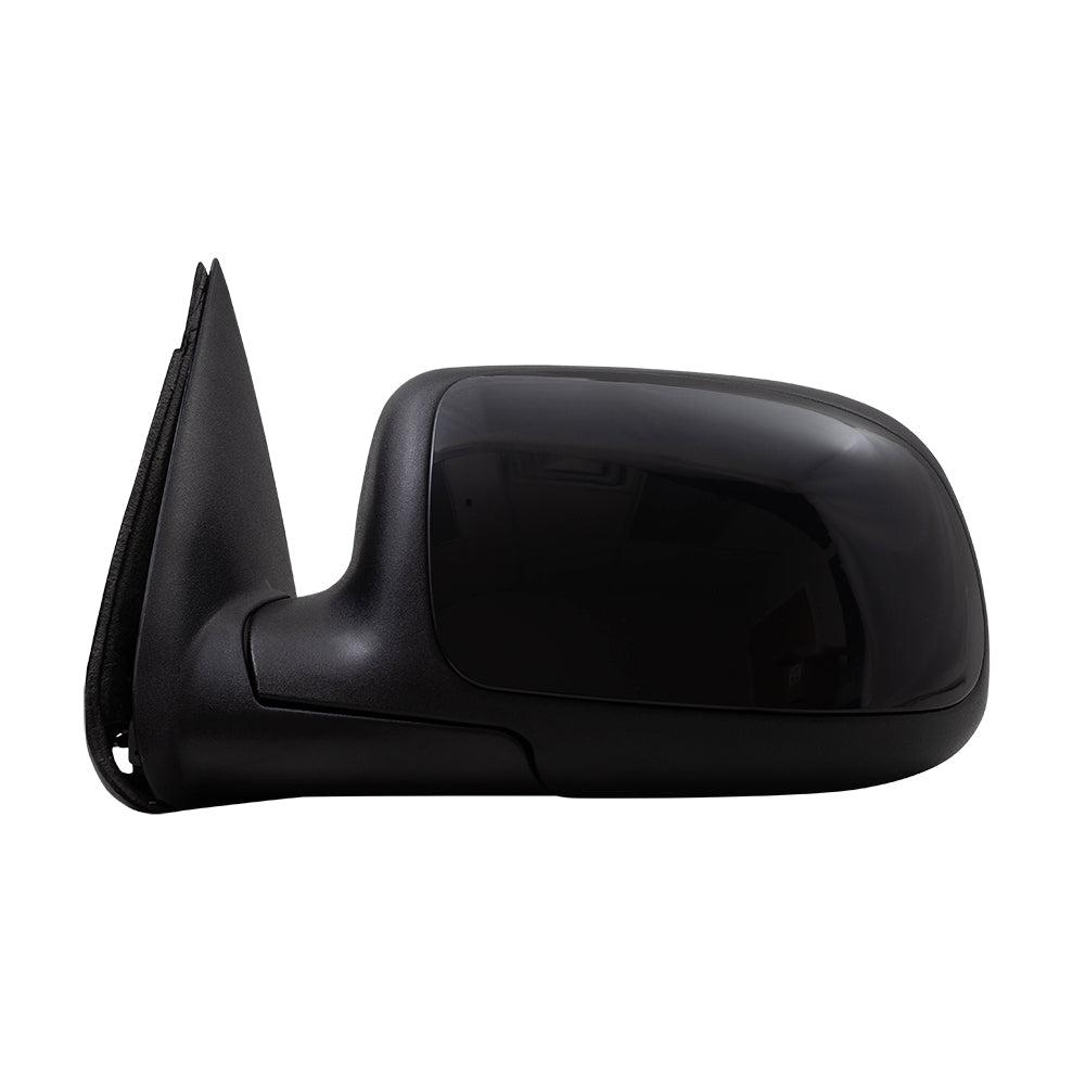 Power Door Mirror Power Folding-Smooth Black Cap-Heat-Signal On Glass-Memory-Puddle Light Without Auto Dimming Driver Left For 2003-2006 GM Silverado/Sierra 2007 Classic 2000-2006 Suburban/Yukon XL 2003-2006 Tahoe/Avalanche/ Escalade