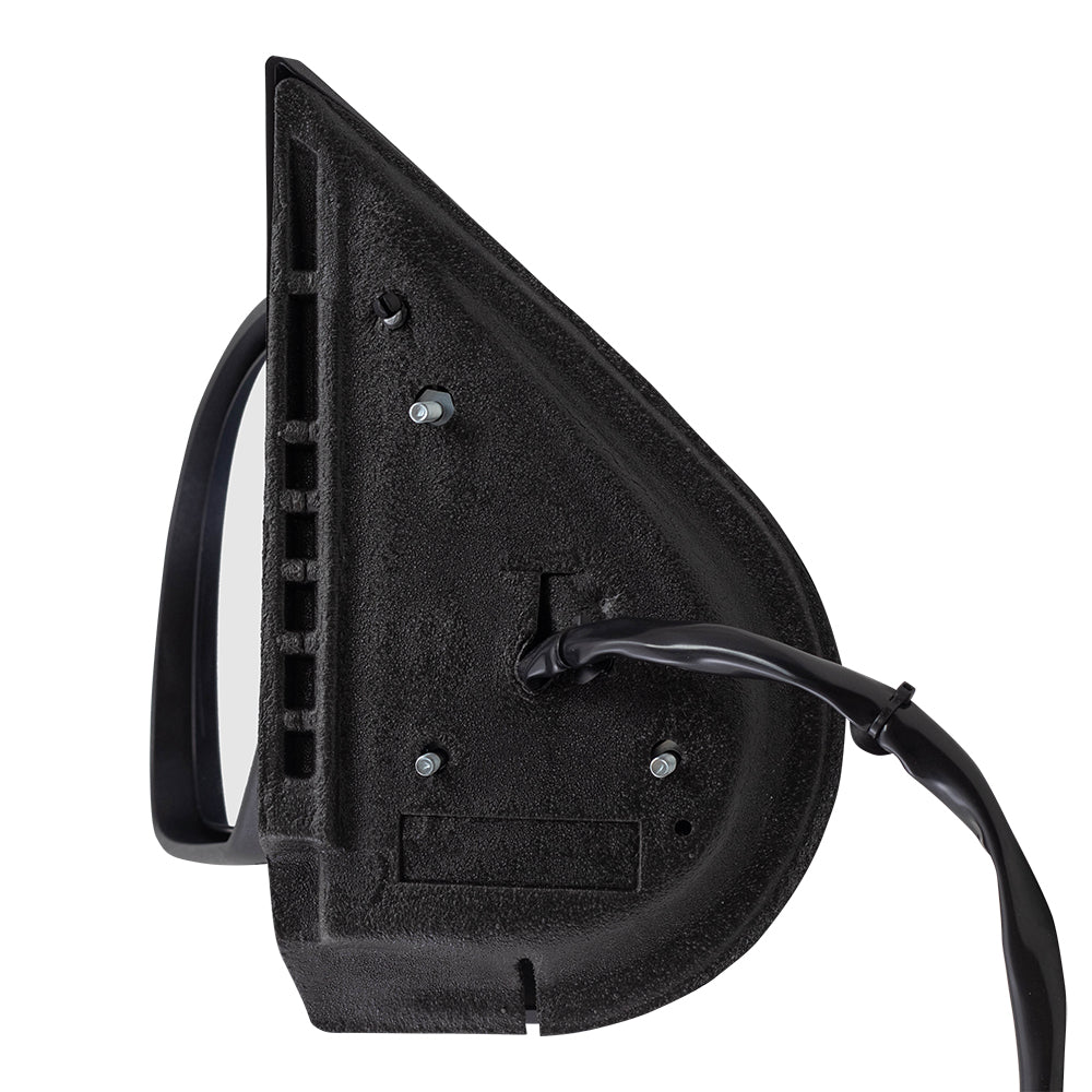 Replacement Driver Power Door Mirror Heated Chrome Cap Compatible with 2009-2013 Silverado Pickup Truck 20843114