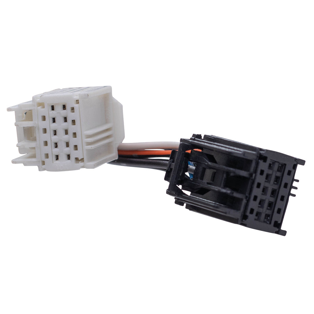 Replacement Set Driver and Passenger Power Folding Mirrors Heated Compatible with 2009-2013 Silverado Pickup Truck 20843142 20756891