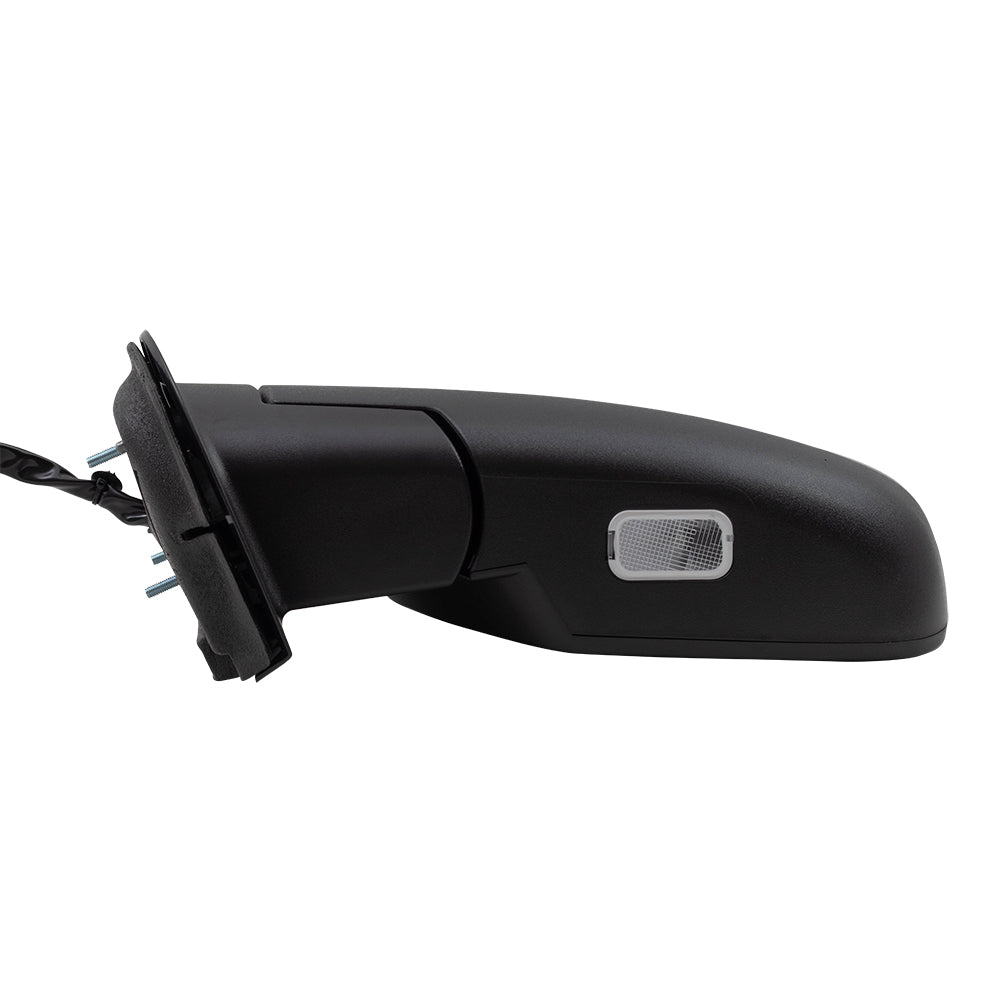 Replacement Driver Power Folding Door Mirror Heated Compatible with 2009-2013 Silverado Pickup Truck 20843142