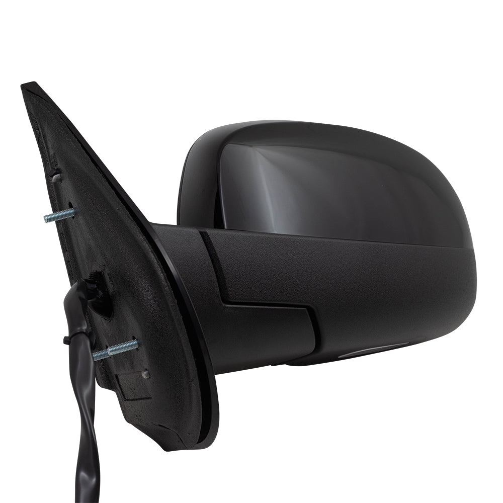 Replacement Driver Power Folding Door Mirror Heated Compatible with 2009-2013 Silverado Pickup Truck 20843142