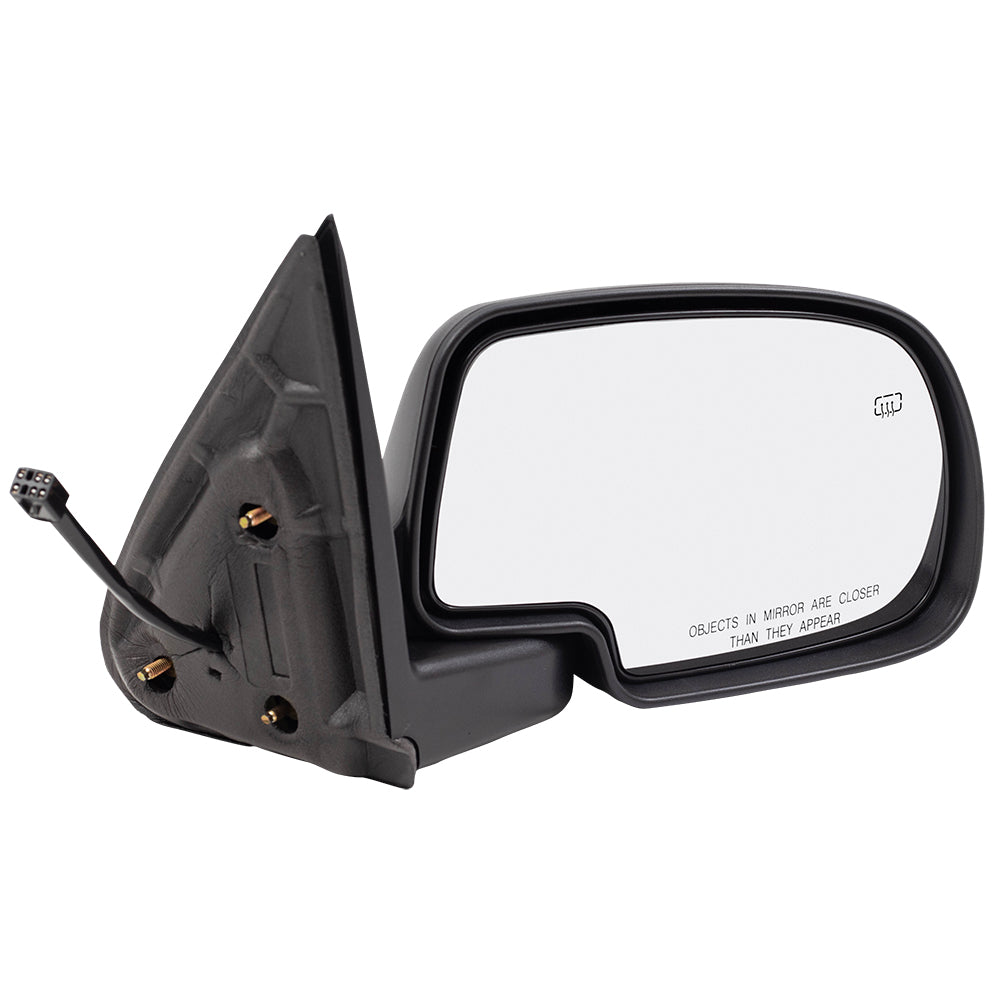 Replacement Driver and Passenger Set Power Side Door Mirrors Heated Puddle Lamp Compatible with 00-06 Tahoe 15179836 15179835